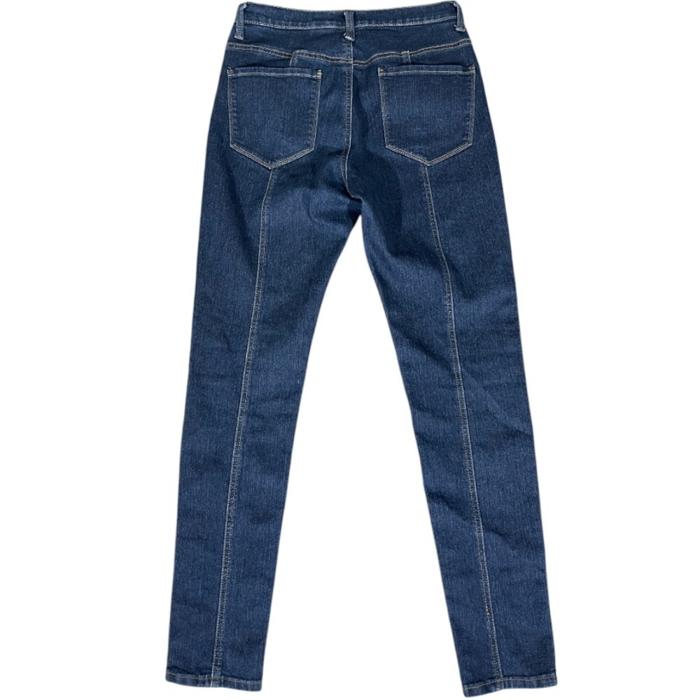 Hybrid & Company High-Rise Skinny Button-Fly Jeans Size 7 - Picture 4 of 7
